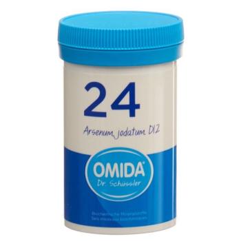 Omida Schuessler Nr24 Arsenum iodatum Tabl D 12 Ds 100 g
