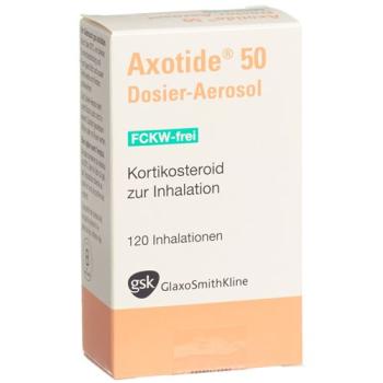 Axotide dosing aerosols 50 mcg CFC-free 120 doses