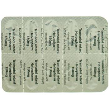 Tramadol retard Helvepharm Ret Filmtabl 150 mg 30 pcs