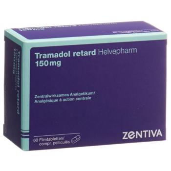 Tramadol retard Helvepharm Ret Filmtabl 150 mg 60 pieces