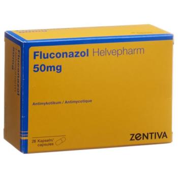 Fluconazole Helvepharm Kaps 50 mg 28 pcs