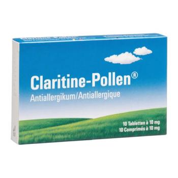 Claritine pollen tablets 10 mg 10 pcs