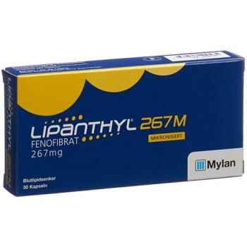 Lipanthyl 267 M Kaps 267 mg 30 pcs