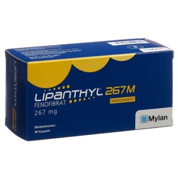 Lipanthyl 267 M caps 267 mg 90 pcs