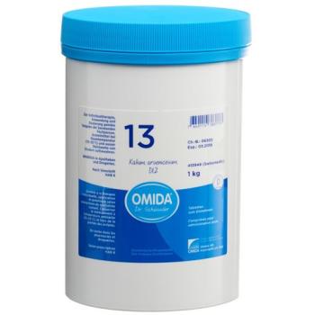 Omida Schuessler Nr13 potassium arsenicosum Tabl D 12 Ds 1000 g