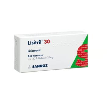 Lisitril Tabl 30 mg 30 pcs