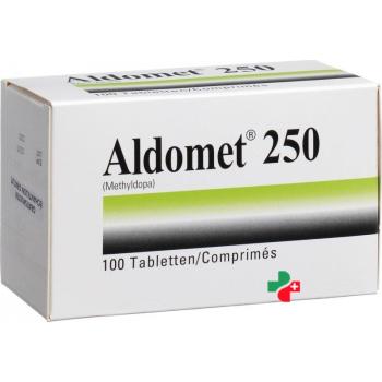 Aldomet Tabl 250 mg 100 pcs