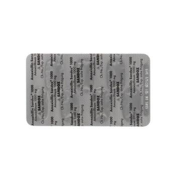 Amoxicillin Sandoz film tablets 1000 mg 20 pcs