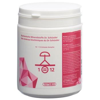 PHYTOMED SCH&Uuml;SSLER Complex Trituration No. 1-12 500 g