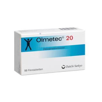 Olmetec Filmtablet 20 mg 98 pcs