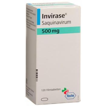 Invirase 500 mg 120 filmtablets
