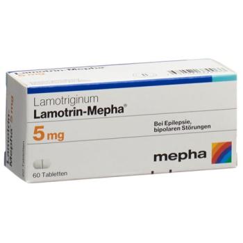 Lamotrin-Mepha Disp Tabl 5 mg 60 pcs