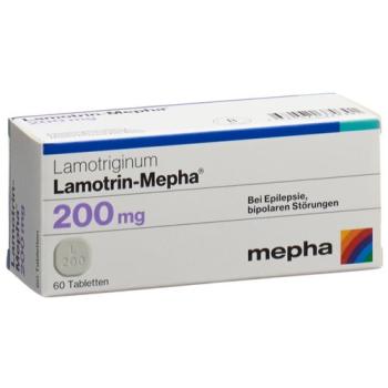 Lamotrin-Mepha Disp Tabl 200 mg 60 pcs