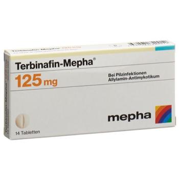 Terbinafine-Mepha Tabl 125 mg 14 pcs