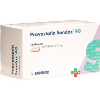 Pravastatin Sandoz Tabl 40 mg 100 pcs