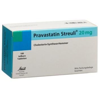Pravastatin Streuli Tabl 20 mg 100 pcs