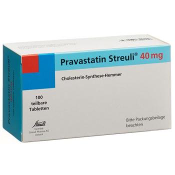 Pravastatin Streuli Tabl 40 mg 100 pcs