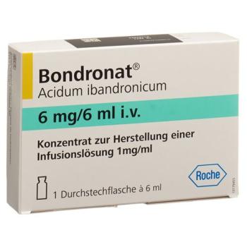 Bondronat Inf Conc 6 mg/6ml puncture 6 ml