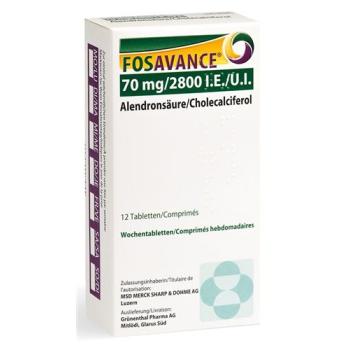 Fosavance weekly tablets 70/2800 12 pcs