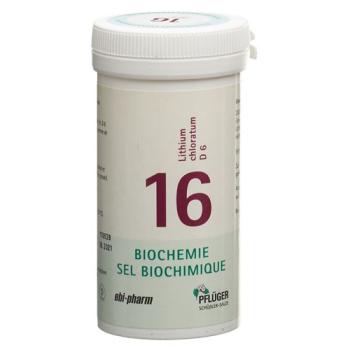 PFLUEGER SCH&Uuml;SSLER Nr16 Lit chlorine Tabl D 6 100 g