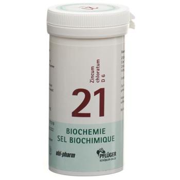 Pfluger Schuessler No. 21 Zincum chloratum Tabl D 6 100 g