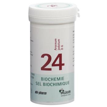 PFLUEGER SCH&Uuml;SSLER Nr24 Arse iodine Tabl D 6 100 g