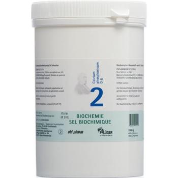 Pfluger Schuessler No. 2 Calcium phosphoricum Tabl D 6 1000 g