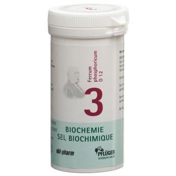 Pfluger Schuessler Nr3 Ferrum phosphoricum Tabl D 12 Ds 100 g
