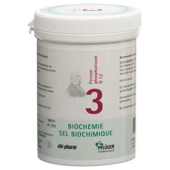 Pfluger Schuessler Nr3 Ferrum phosphoricum Tabl D 12 Ds 250 g