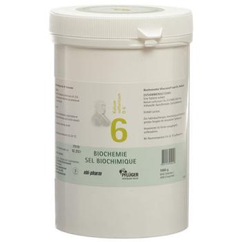 PFLUEGER SCH&Uuml;SSLER Nr6 Kal sulf Tabl D 6 1000 g