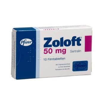 Zoloft Filmtablet 50 mg 10 pcs