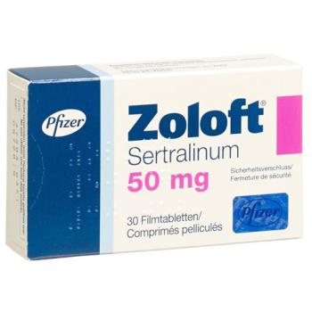 Zoloft Filmtablet 50 mg 30 pcs