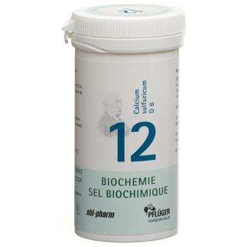 Pfluger Schuessler Nr12 Calcium sulfuricum Tabl D 6 1000 g