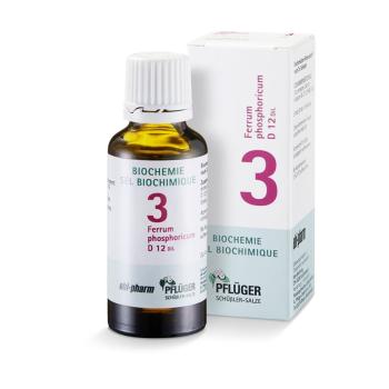PFLUEGER SCH&Uuml;SSLER Nr3 Ferr phos drops D 12 30 ml