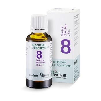 PFLUEGER SCH&Uuml;SSLER Nr8 sodium chlorine drops D 6 30 ml