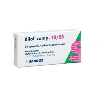Bilol comp Filmtablet 10/25 mg 30 pcs