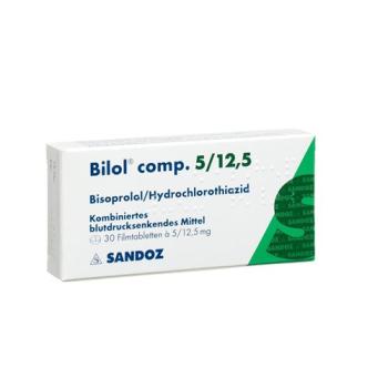 Bilol comp Filmtablet 5/12.5 mg 30 pcs