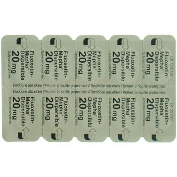 Fluoxetine-Mepha Dispersible Tabl 20 mg 100 pcs