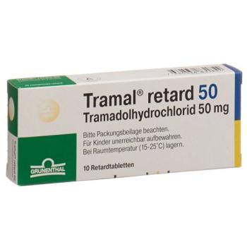 TRAMAL RETARD RET TABL 50 MG 10 PCS