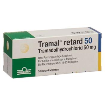 Tramal retard Ret Tabl 50 mg 50 pcs