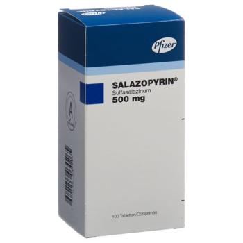 Salazopyrin Tabl 500 mg 100 pcs