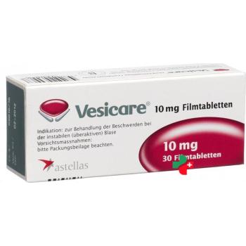 Vesicare Filmtablet 10 mg 30 pcs