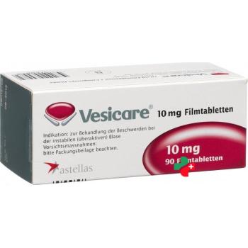 Vesicare Filmtablet 10 mg 90 pcs