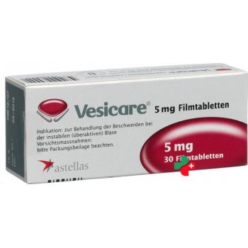 Vesicare Filmtablet 5 mg 30 pcs