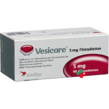 Vesicare Filmtablet 5 mg 90 pcs