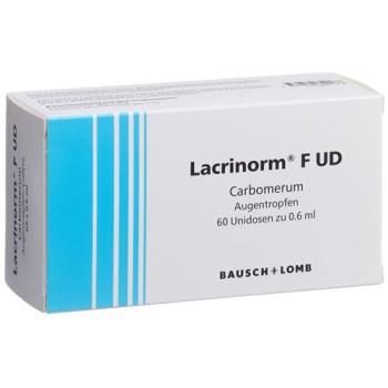 Lacrinorm F UD Gtt Opht 60 Unidos 0.6 ml