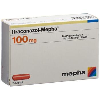 Itraconazol-Mepha Kaps 100 mg 15 pcs