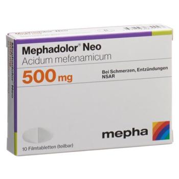 Mephadolor Neo Filmtabl 500 mg 30 pcs