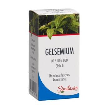 SIMILASAN Gelsemium Glob D12/D15/D30 15 g