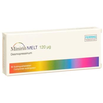 Minirin Melt Subling Tabl 120 mcg 30 pcs
